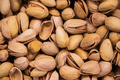Background of fried pistachios. Nuts for a diet. - PhotoDune Item for Sale