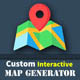 Custom Interactive Map Generator - CodeCanyon Item for Sale