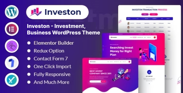 Investon - Investment & Business Consulting WordPress Theme