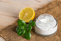 Health care concept. Organic cosmetics with lemon. - PhotoDune Item for Sale