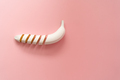 White sliced banana, minimal food concept - PhotoDune Item for Sale