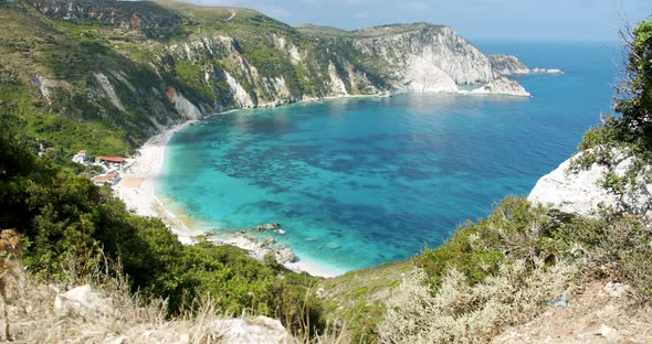 Petani Beach of Kefalonia Island Greece