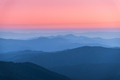 Amazing silhouettes of a mountains at colorful sunset in summer - PhotoDune Item for Sale