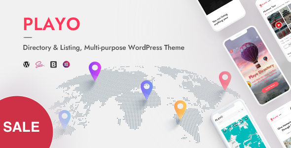 Playo – Directory & Listing, Community, WooCommerce Vendor, Multi-purpose WordPress Theme
