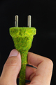 Green electric plug - PhotoDune Item for Sale
