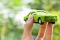 Hand Holding Eco car icon - PhotoDune Item for Sale