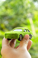 Hand Holding Eco car icon - PhotoDune Item for Sale