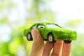 Hand Holding Eco car icon - PhotoDune Item for Sale