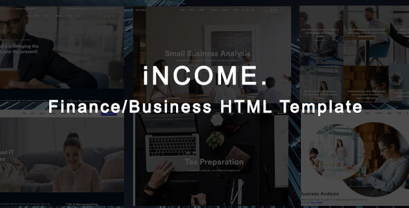 Attract buyers with this captivating Income Finance/Business HTML Template!