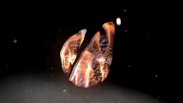 3D Fire Reveal 