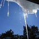 Water Drops Melting Snow