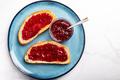 Raspberry jam on toast - PhotoDune Item for Sale