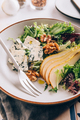 Green Salad with Pears, Blue Cheese, Walnuts - PhotoDune Item for Sale