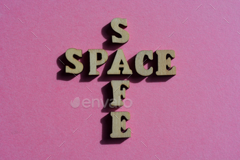 rossword form isolated on bright pink background