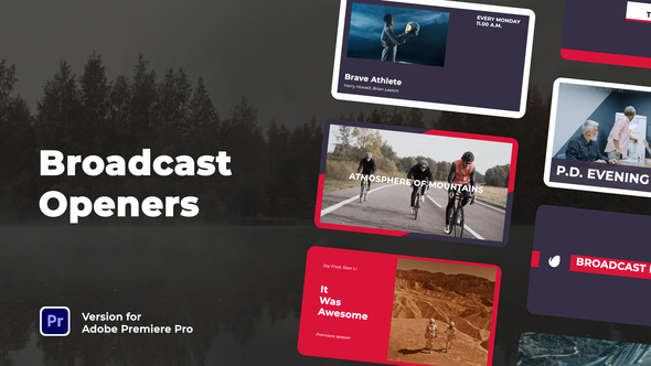 Broadcast Openers for Premiere Pro