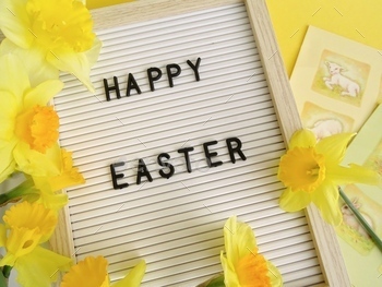 Letterboard Happy Easter
