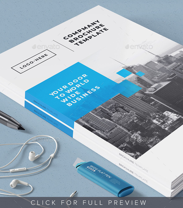 Company Brochure 24 Pages | Docx | InDesign