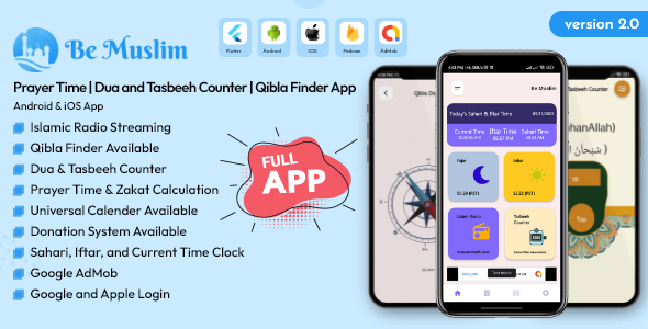 Codes: Be Muslim Dua Islamic App Muslim Pro Prayer Time Qibla Finder Tasbeeh Counter Zakat Calculator