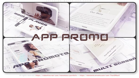 Stunning White App Promo