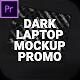 Dark Minimal Laptop Mockup - VideoHive Item for Sale