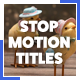 Stop Motion Text Animator - VideoHive Item for Sale