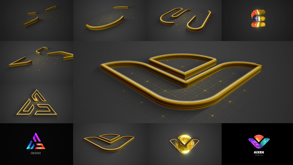 3D Stroke Logo Pro