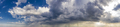 Panoramic view of blue sky with stormy clouds - PhotoDune Item for Sale
