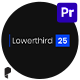 Lowerthird Titles 06 for Premiere Pro - VideoHive Item for Sale