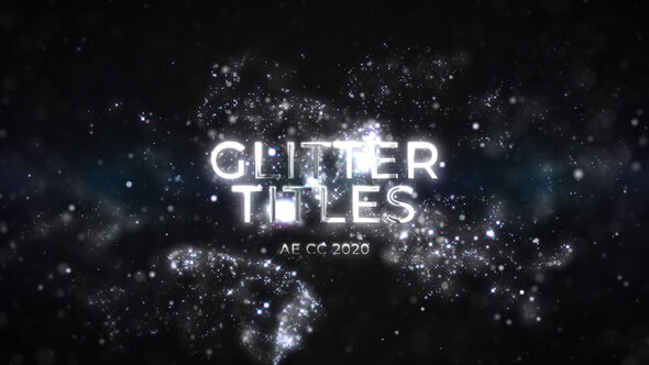Luxury Silver Glitter Titles alt