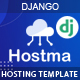 Hostma – Hosting Django & WHMCS Template - ThemeForest Item for Sale