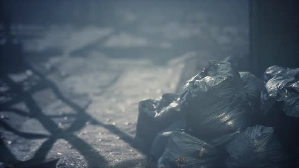 Old Brick Factory at Night alt