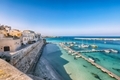 Breathtaking view on harbour of Otranto in Italy with lots of boats and yachts. - PhotoDune Item for Sale