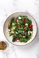 Green Salad with Strawberries, Feta Cheese, Seeds - PhotoDune Item for Sale