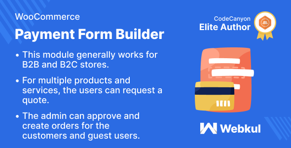 Payment Form Builder Plugin for WooCommerce