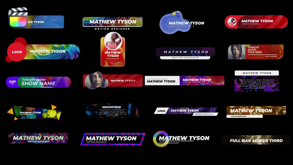 Pop Lower thirds 2 alt