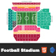 Interactive Clickable Football Stadium Seating Charts - CodeCanyon Item for Sale