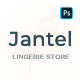 Jantel – Lingerie Store Template for Photoshop - ThemeForest Item for Sale