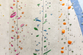 Colorful High rock climbing wall. - PhotoDune Item for Sale