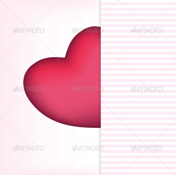 Valentines Day Card - Vector