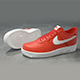 Nike Air Force 1 low team orange - 3DOcean Item for Sale