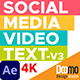 Social Media Video Text -V3 - VideoHive Item for Sale