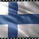 Finland waving flag looped - VideoHive Item for Sale