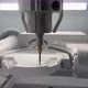 CNC dental milling machine carving out shape of artificial teeth in the dental lab - VideoHive Item for Sale