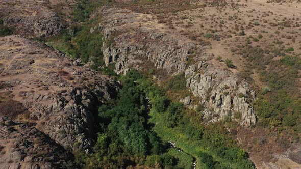 Aktovsky Canyon in Ukraine