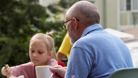 Summer Cafe in the City