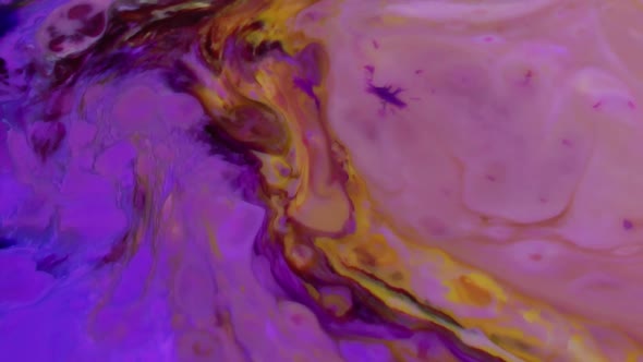 Vibrant Swirling Colors Explosion Paint Blast