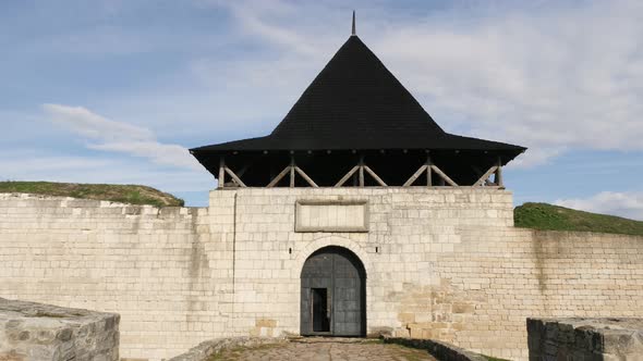 Fortified tower with gate