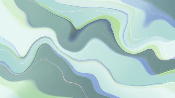 Gradient Liquid Wavy Background