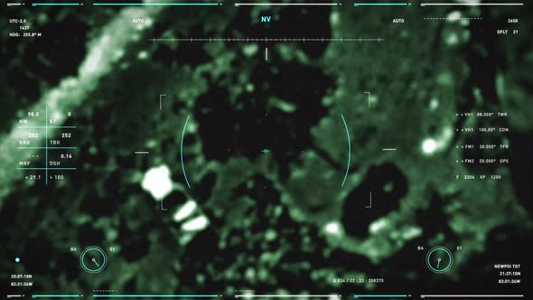 Military Truck Vehicle Tracked By Satellite Surveillance Computer Program alt