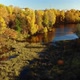Nizhny Kamensky Pond in Autumn in Zelenograd in Moscow - VideoHive Item for Sale